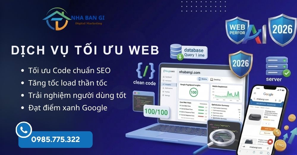 Dịch vụ tối ưu Web - Technycal SEO