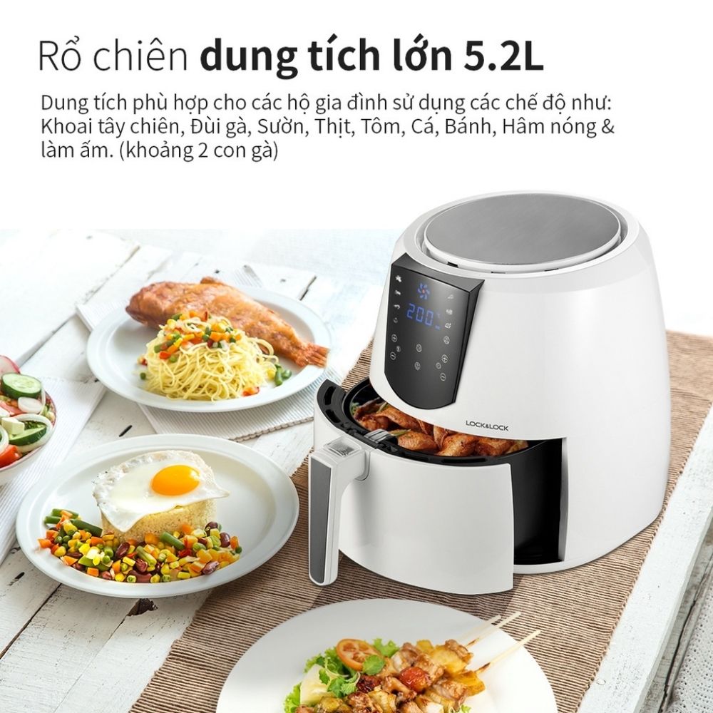 Nồi chiên Lock& Lock